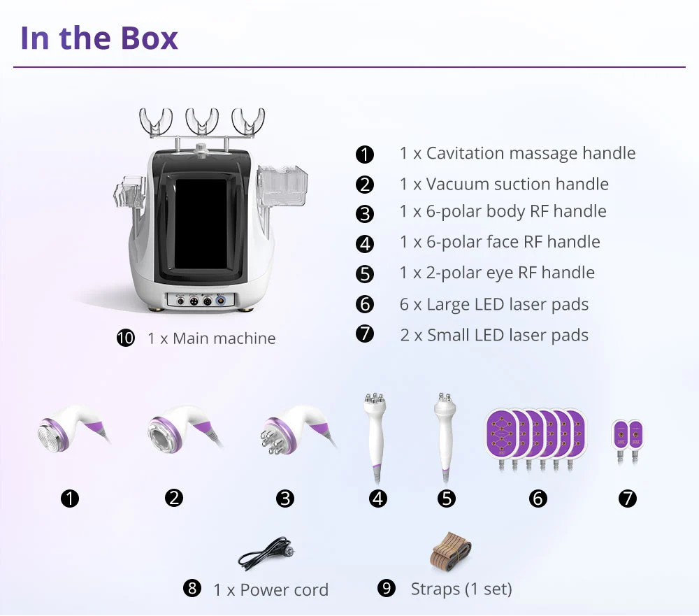 Ultrasonic Cavitation Machine packge